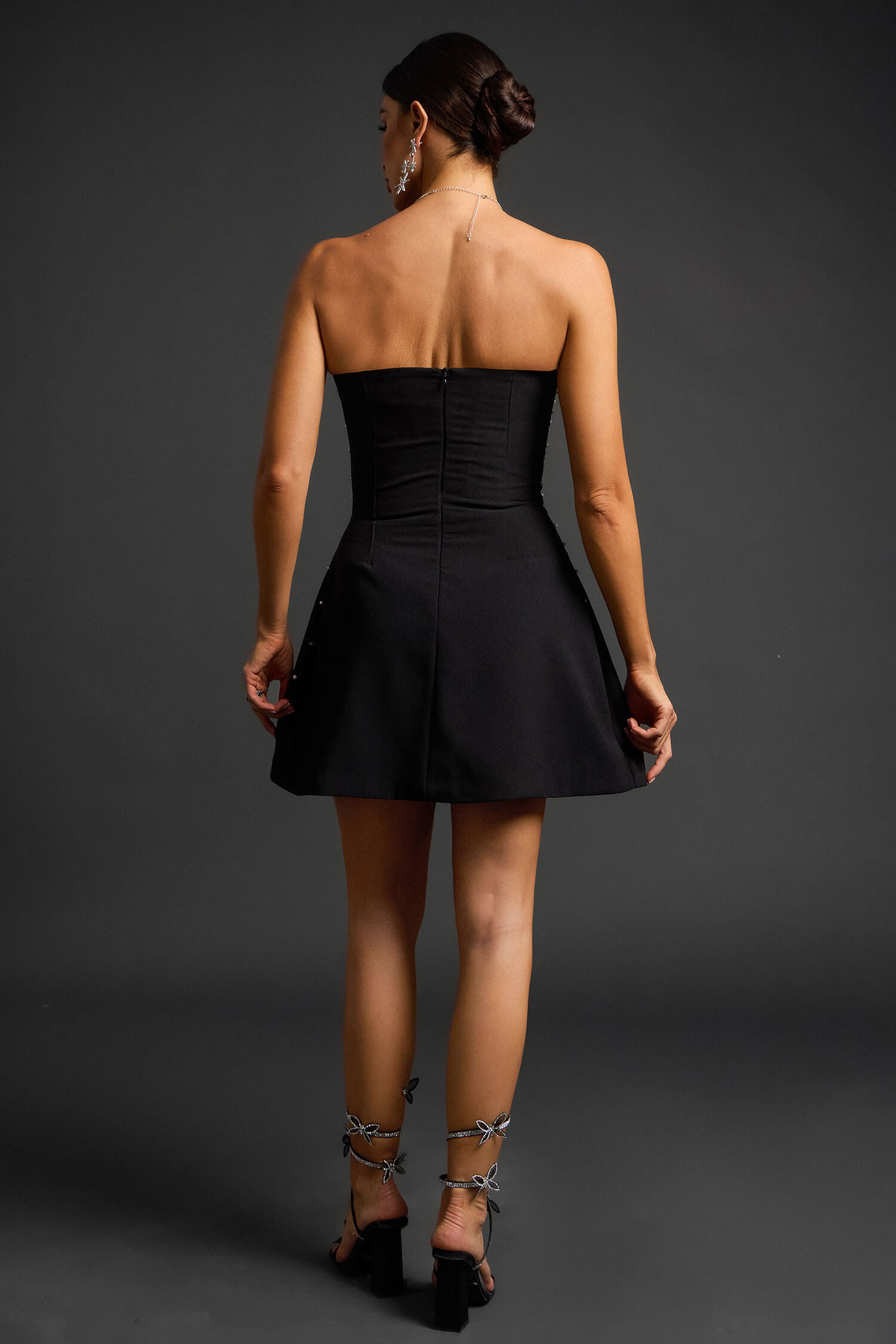 Diamonds Strapless Dress - Zenari - Image 7