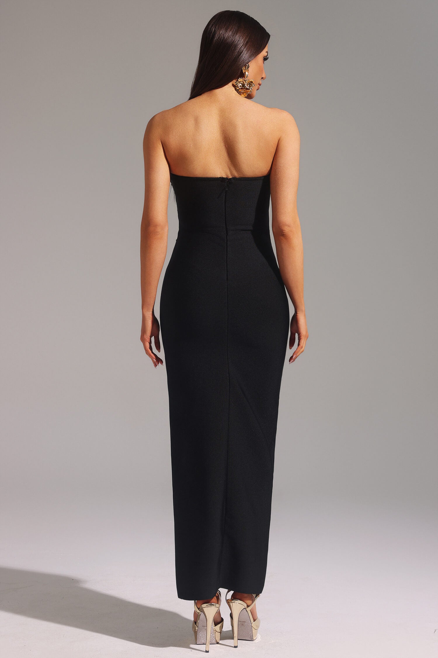 Strapless Hollow Diamond Dress - Arielle - Image 4