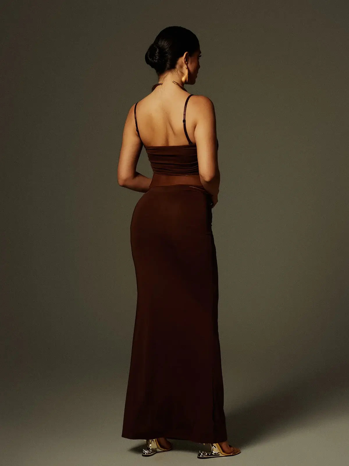 Spaghetti Bow Twisted Dress - Tryssia - Image 5