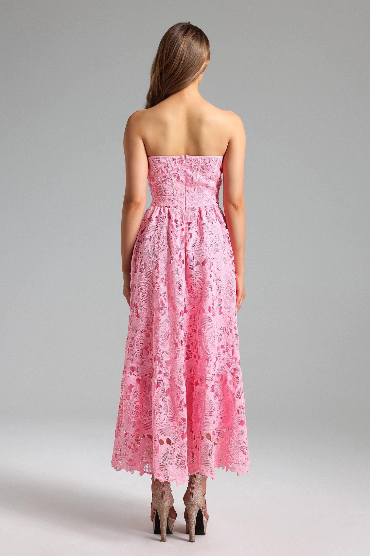 Strapless Lace Dress - Flavia - Image 5