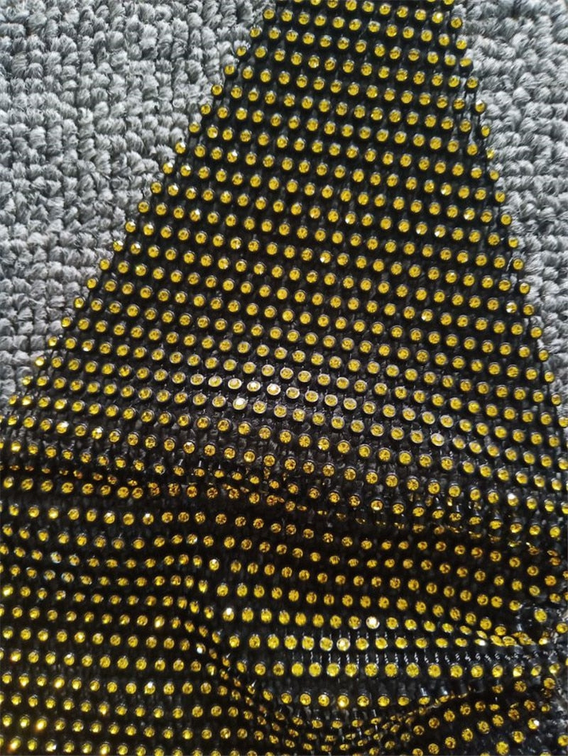 Above Knee Shiny Rhinestone Skirts - London - Image 16