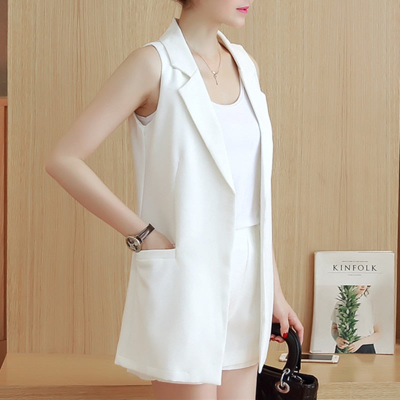 Sleeveless Coat - Cintia - Image 3