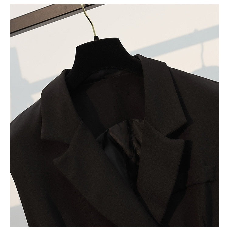 Belt Vest Fancy Coat - Linna - Image 8