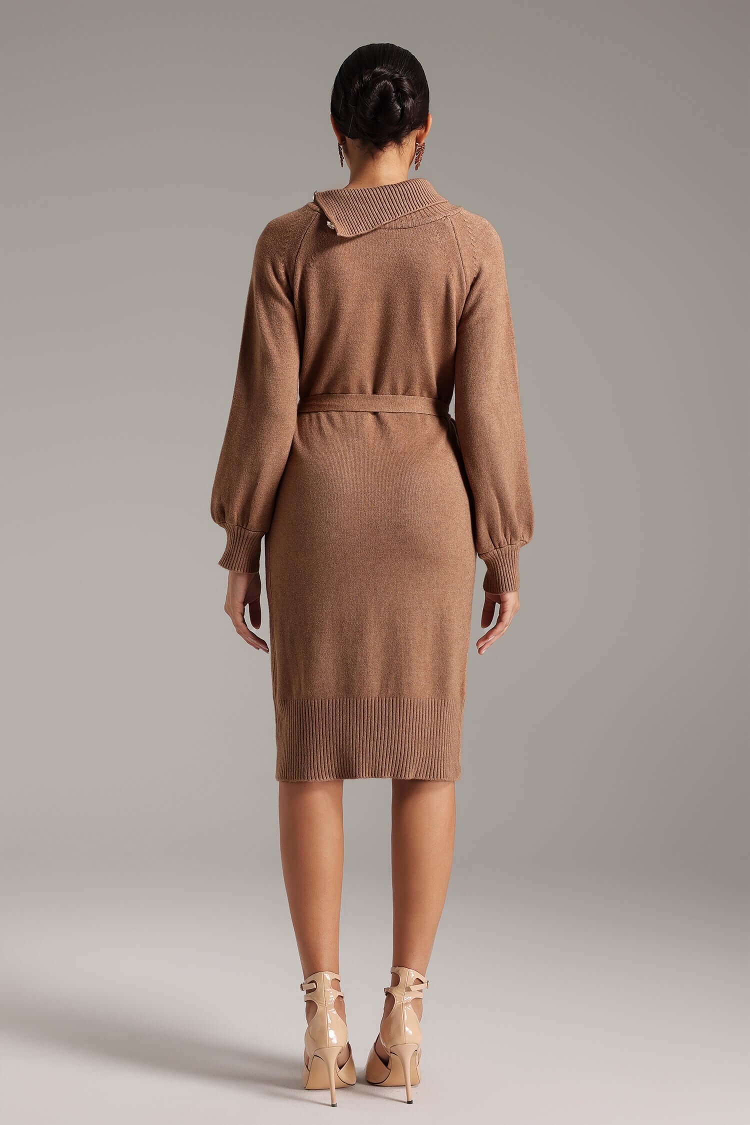 Turtleneck Long Sleeve Dress - Taylor - Image 6
