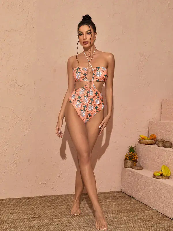 2 pc Swimwear With Cover Up - Andressa - Image 4