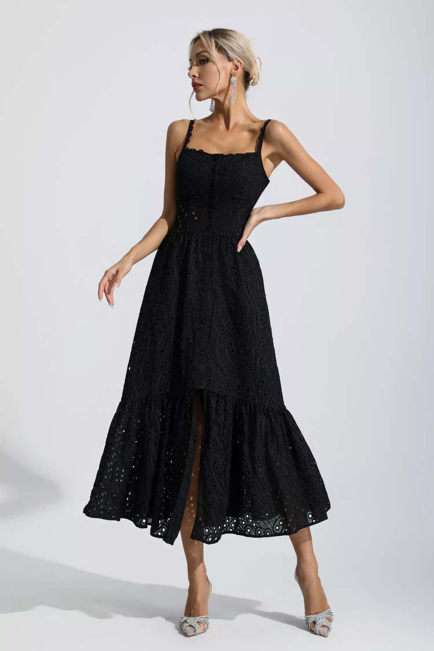 Hollow Out Lace Dress - Natalie - Image 12