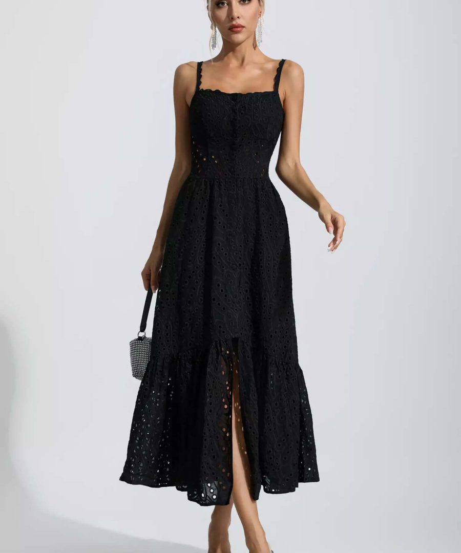 Hollow Out Lace Dress - Natalie