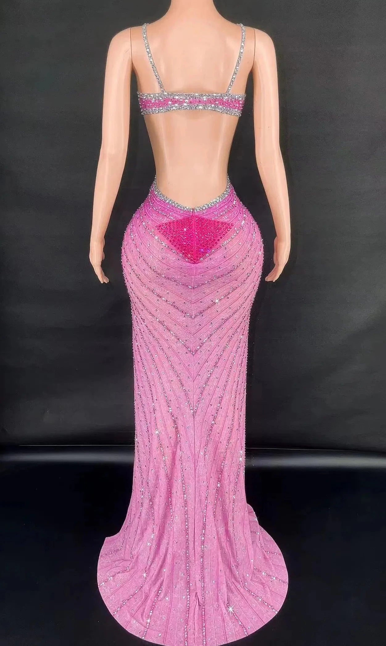 Rhinestone Sexy Dress - Bexlei - Image 11