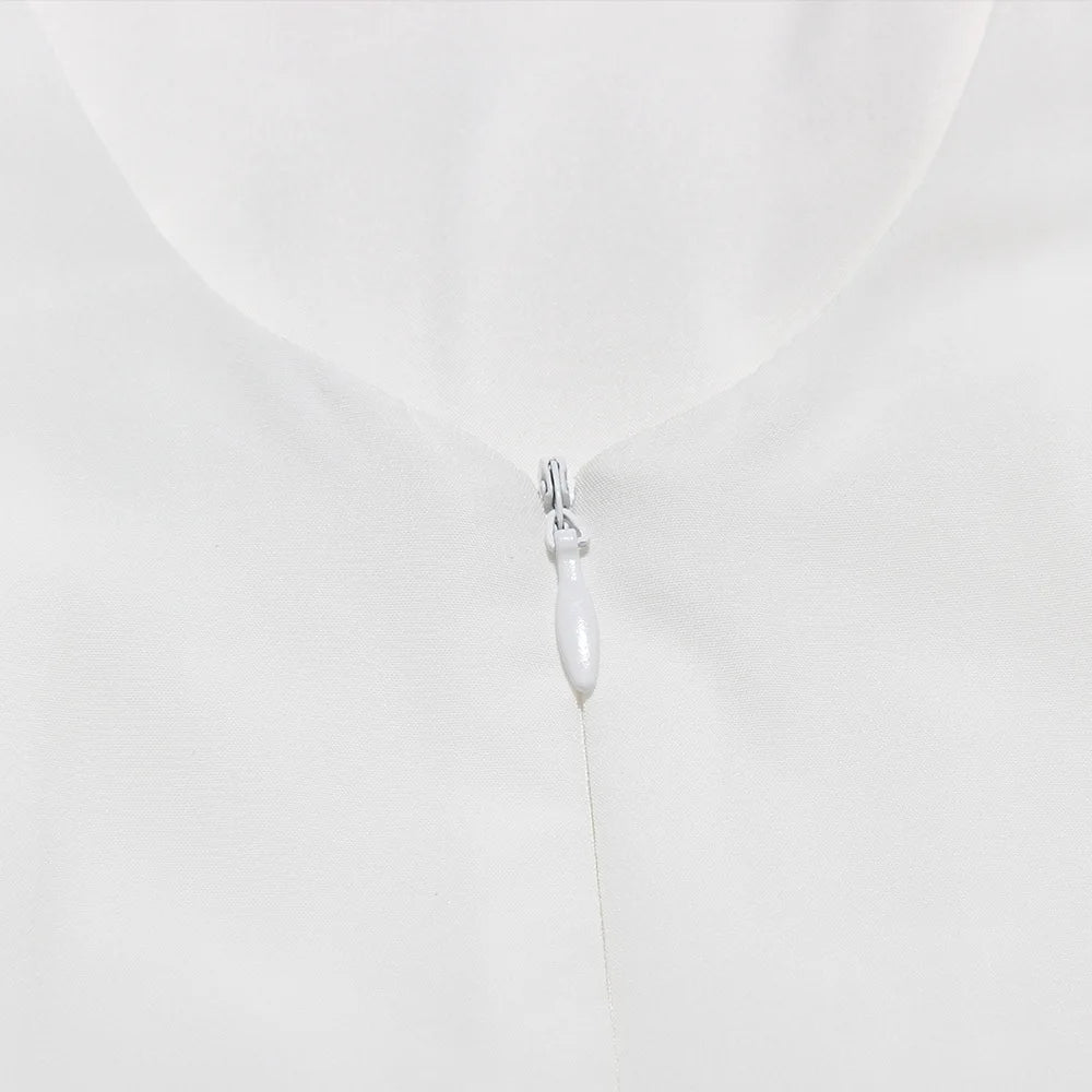 Mini Backless A Line Dress - Champel - Image 3