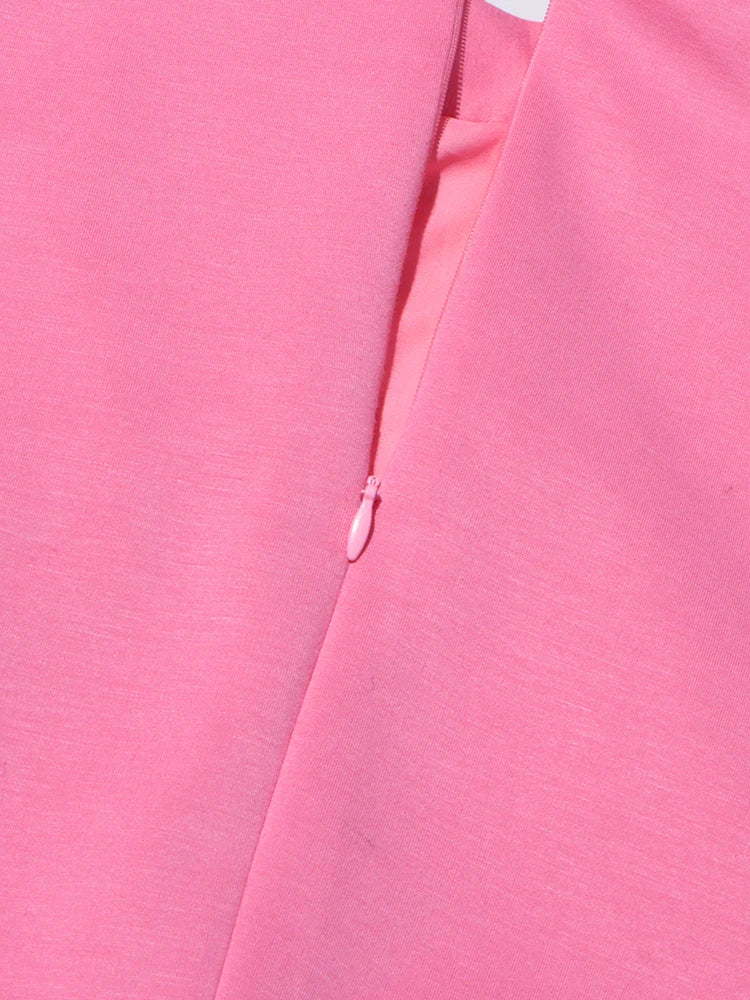 Flower Appliques Collar Dress - Karla - Image 7