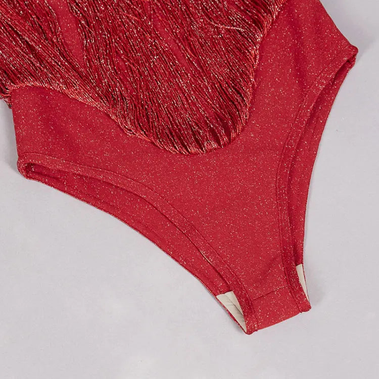 Strapless Tassel Dress - Noami - Image 6