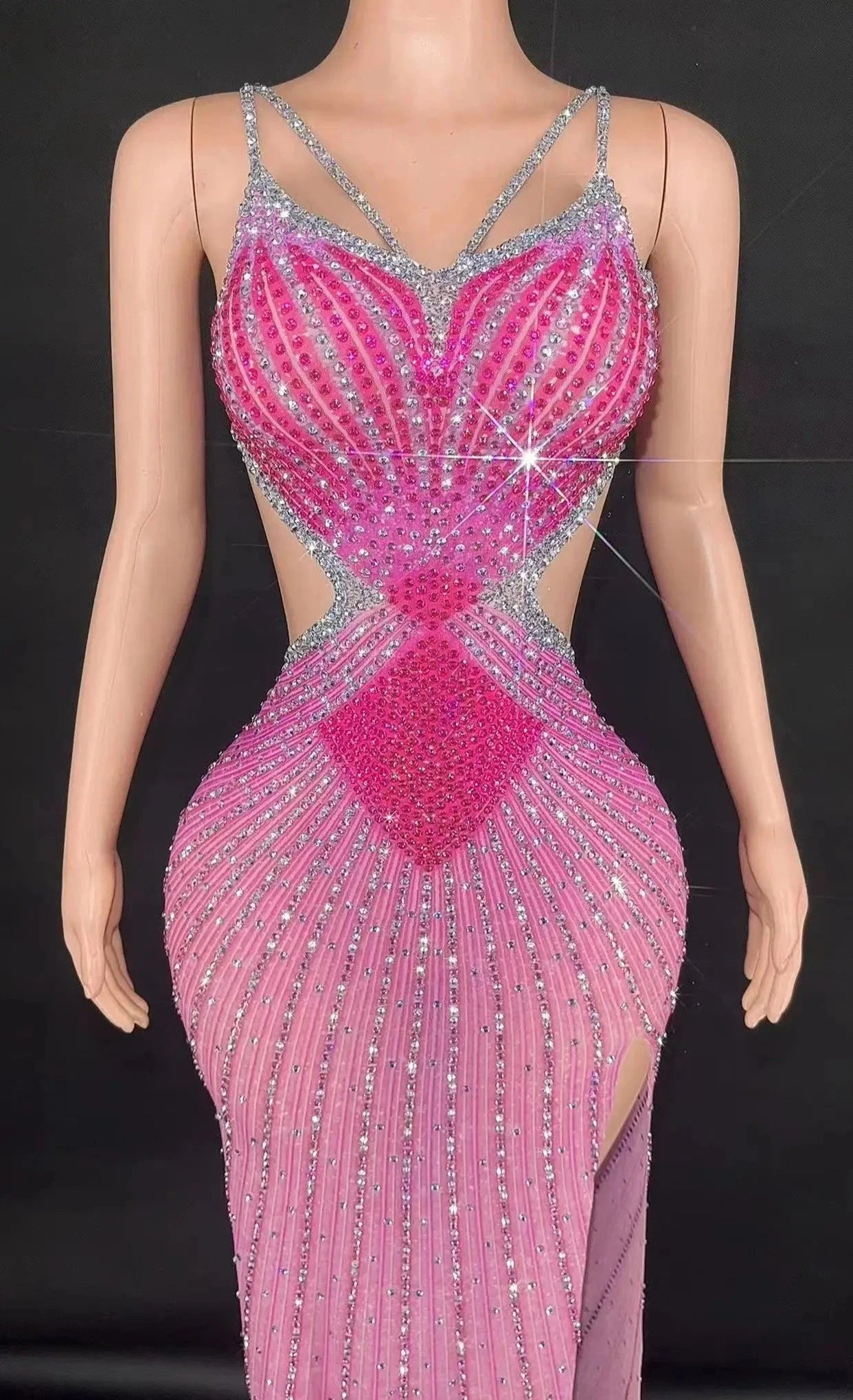 Rhinestone Sexy Dress - Bexlei - Image 15