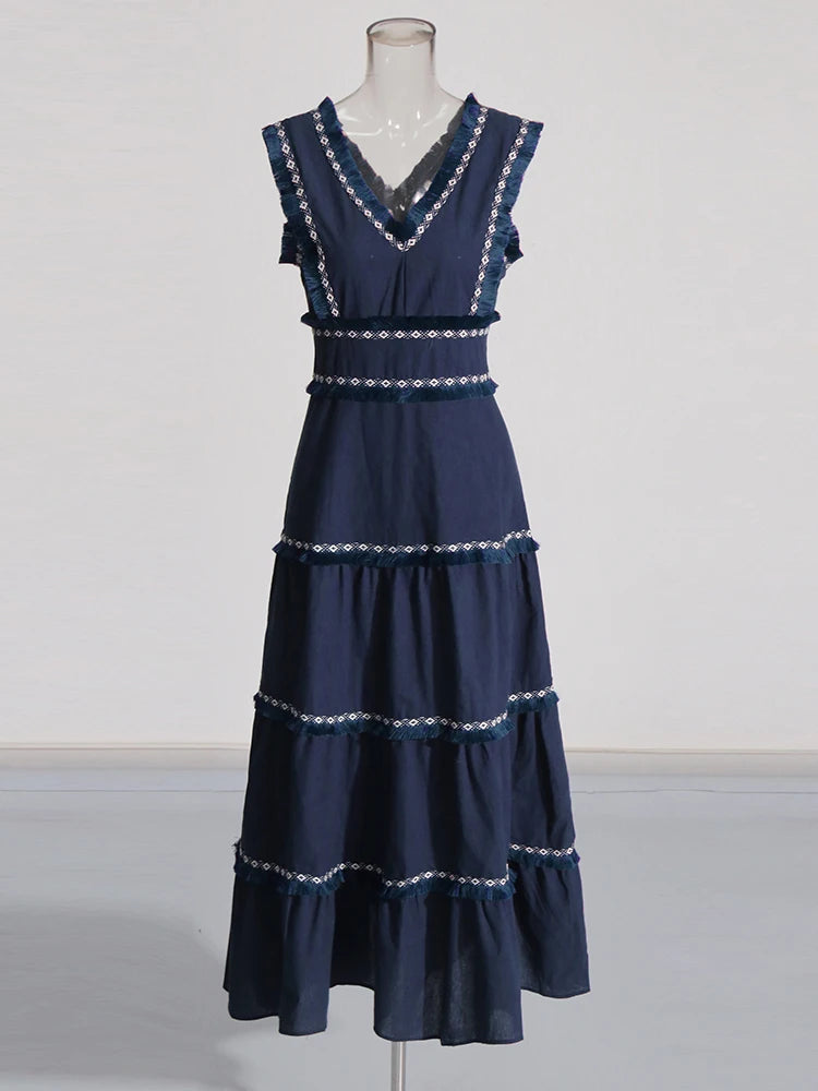 Tassel Layered Dress - Flynn - Image 6