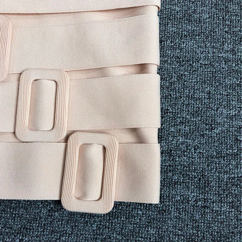 Apricot Strapless Bandage Dress - Izzie - Image 7