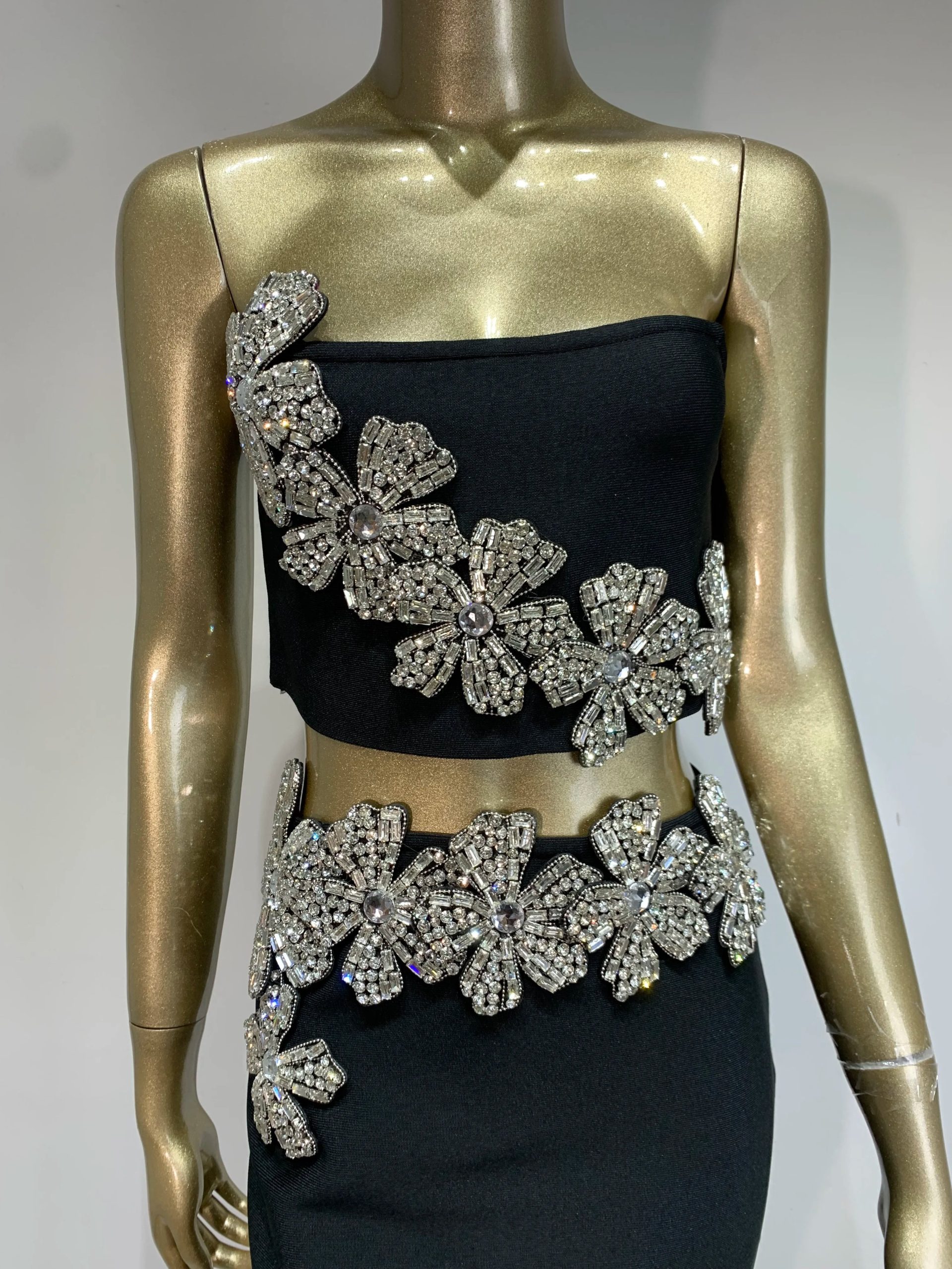 Diamond Flower Long Set - Lizza - Image 9