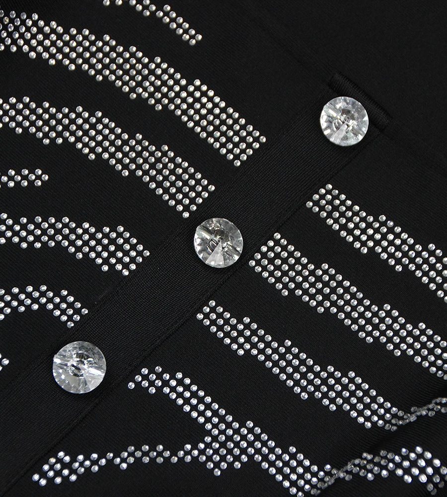 Long Sleeve Buttons Dress - Isha