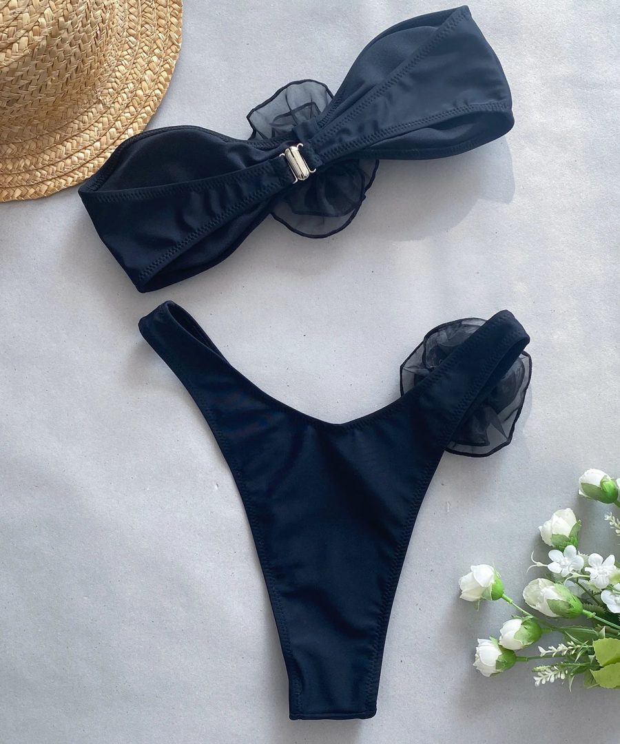 3D Floral Bikini Set - Odara
