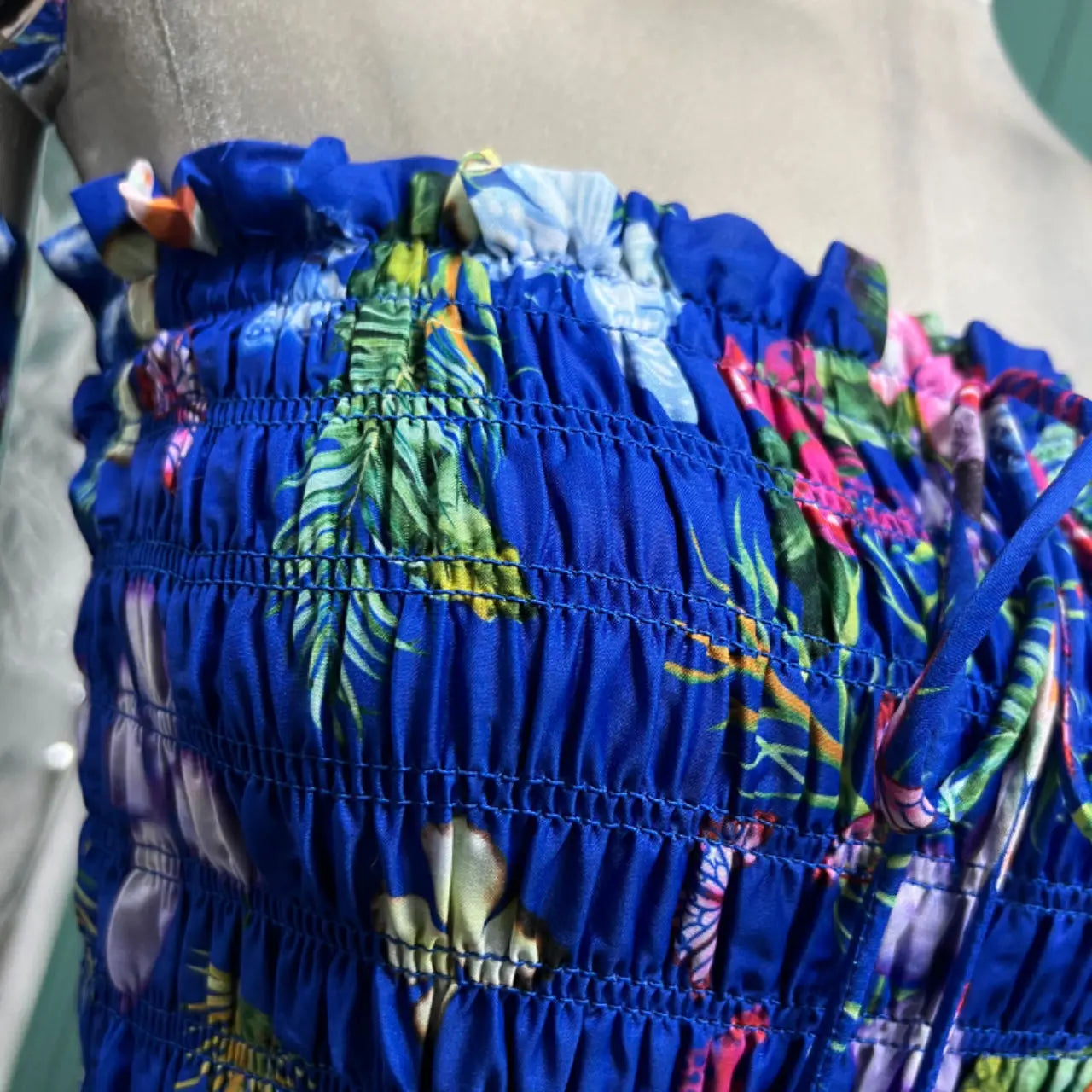 Butterfly Elastic Tube Dress - Linna - Image 4