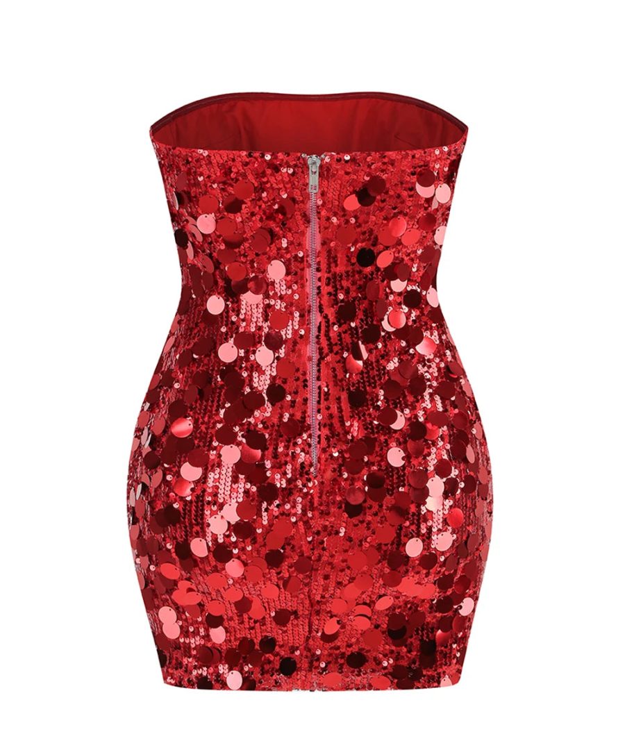 Sequins Sparkling Dress - Flavia