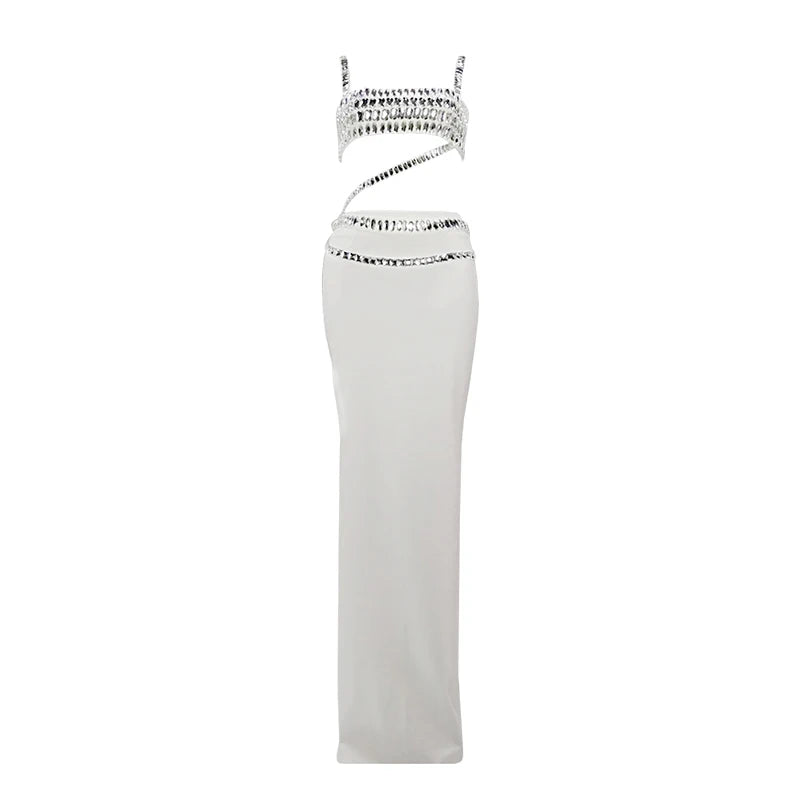 Luxury Bandage Stoned Dress - Kikha - Image 9