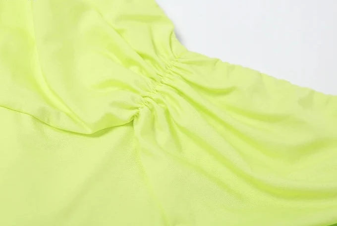 Ruffles Tassel Open Split Dress - Sully - Image 9