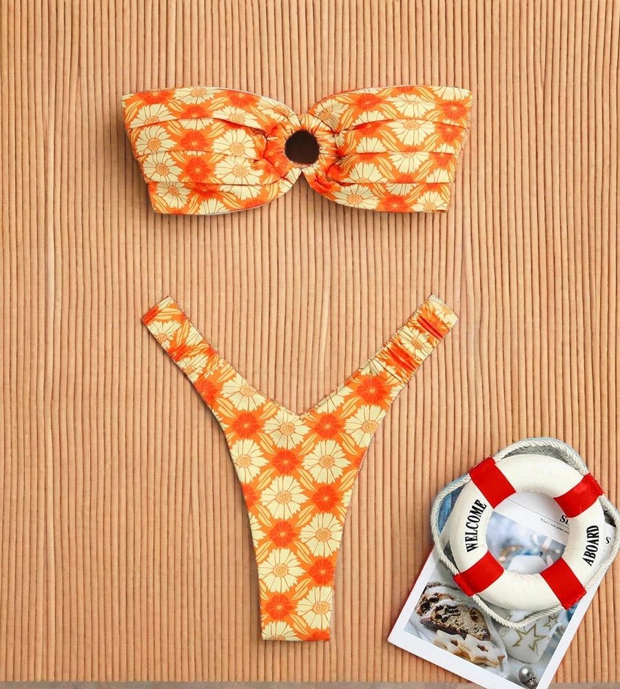 Print Brazilian Bikini - Lena