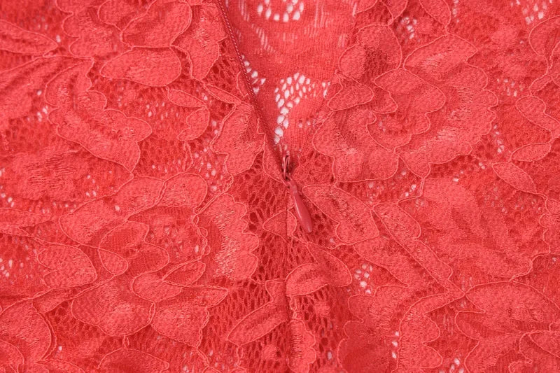 See-through Lace Dress - Milla - Image 4