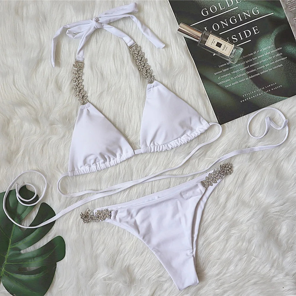 Sexy Luxury Rhinestone Bikini - Inara