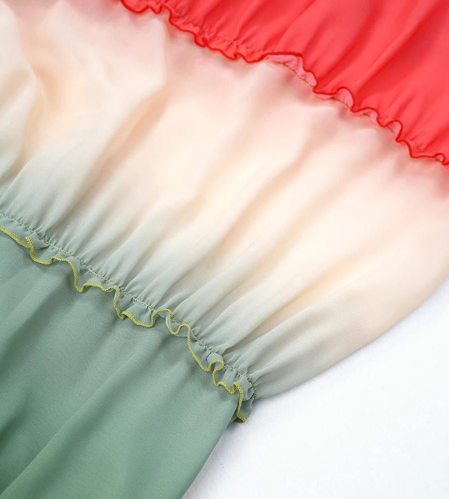 Gradient Summer Tunic Dress Cover Up - Miley