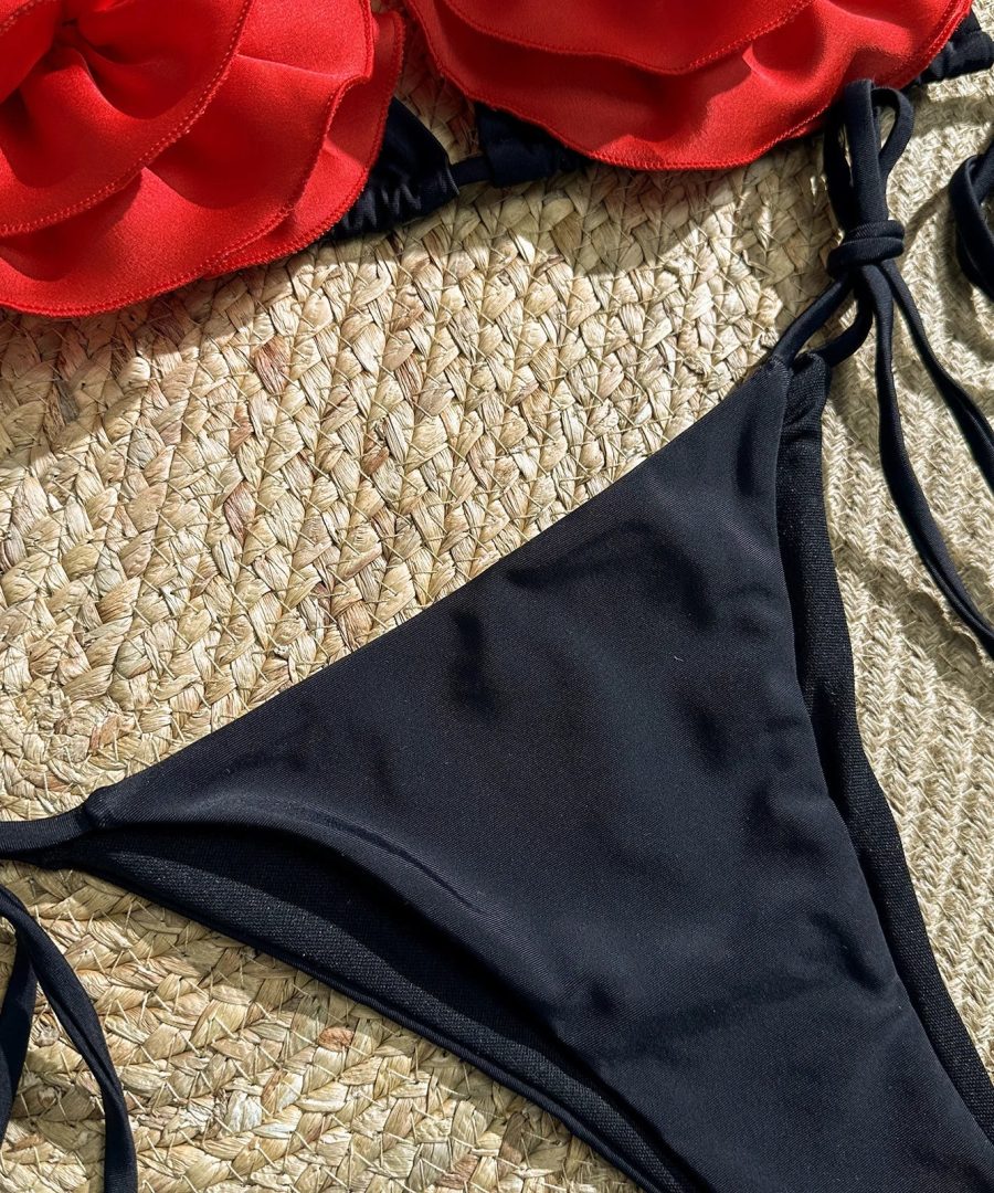 Brazilian 3D Flower Bikini - Eve