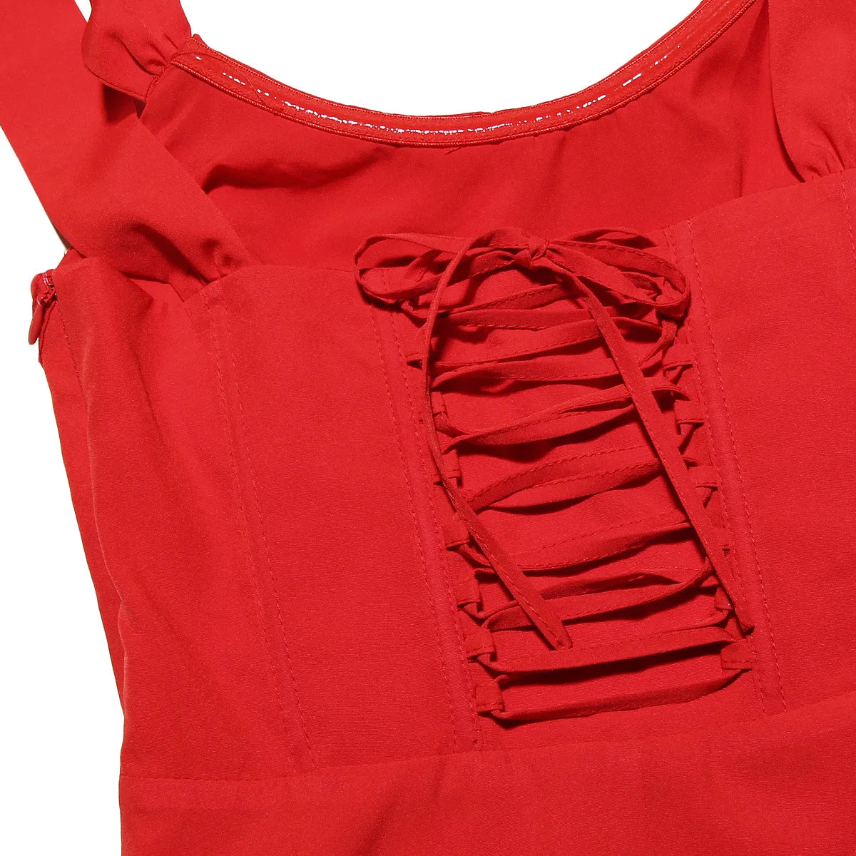 Lace Up Summer Dress - Juhly - Image 15