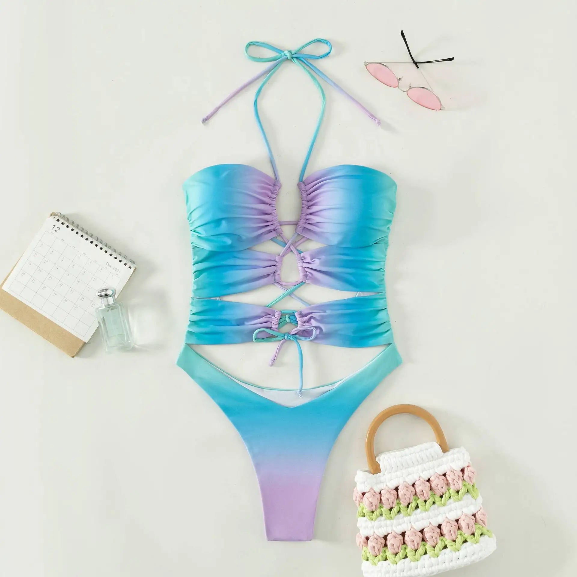 Sexy Gradient Swimsuit - Ninna - Image 14