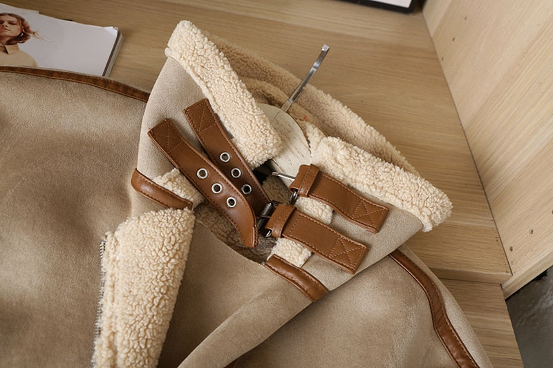 Thick Suede Wool Jacket - Finn - Image 10