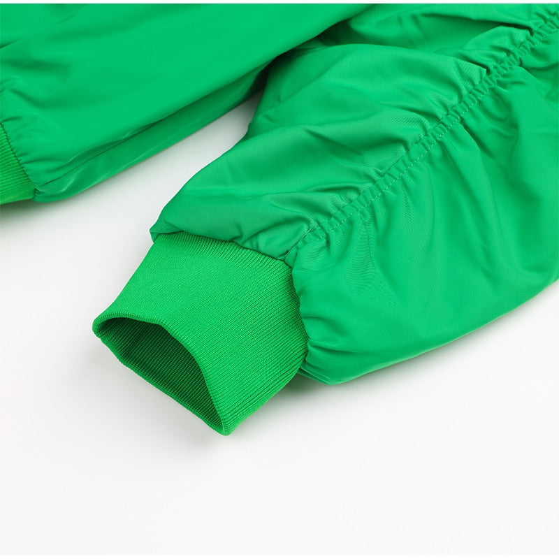 Solid Pocket Bomber Jacket - Camila - Image 7