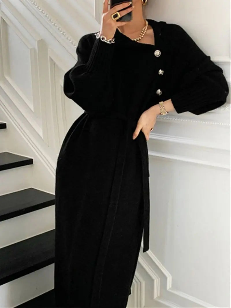 Turtleneck Long Sleeve Dress - Taylor - Image 3