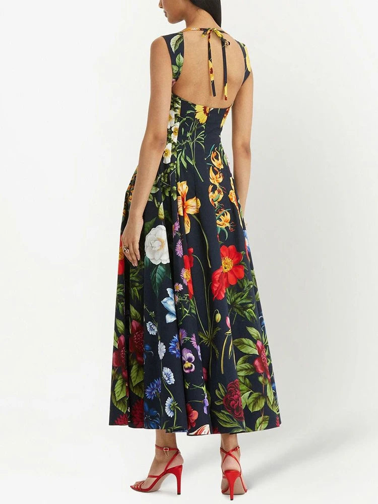 Floral Print Dress - Perla - Image 5