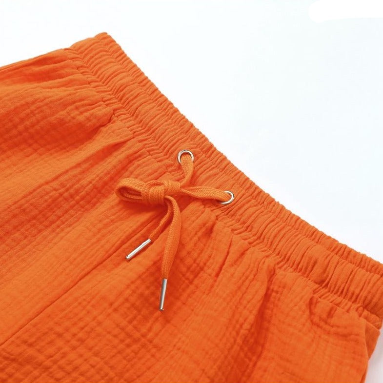 Oversized Long Sleeve Shirt 2 Piece Sets - Lila - Image 9