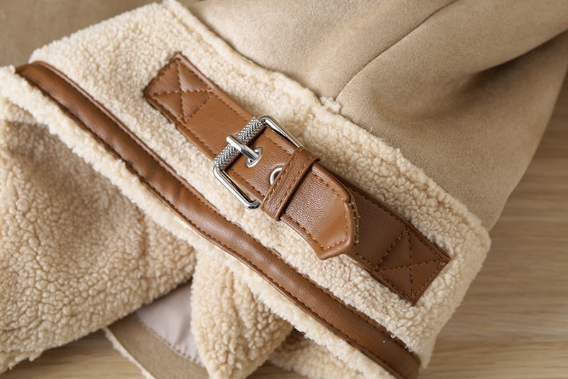 Thick Suede Wool Jacket - Finn - Image 7