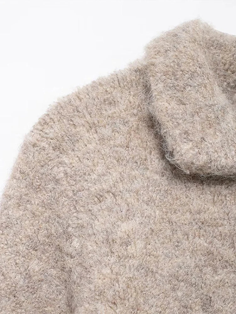 Single Breasted Knit Cardigan - Tessy - Image 2