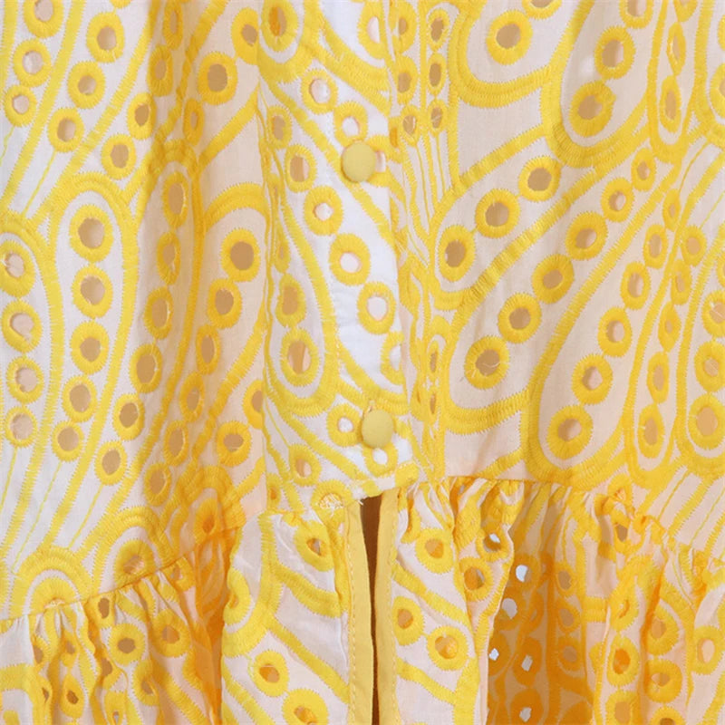 Hollow Out Lace Dress - Natalie - Image 2