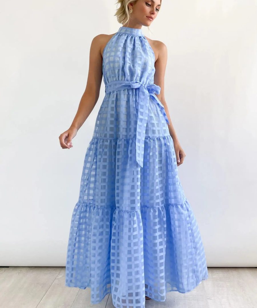 Halter Sleeveless Dress - Camile