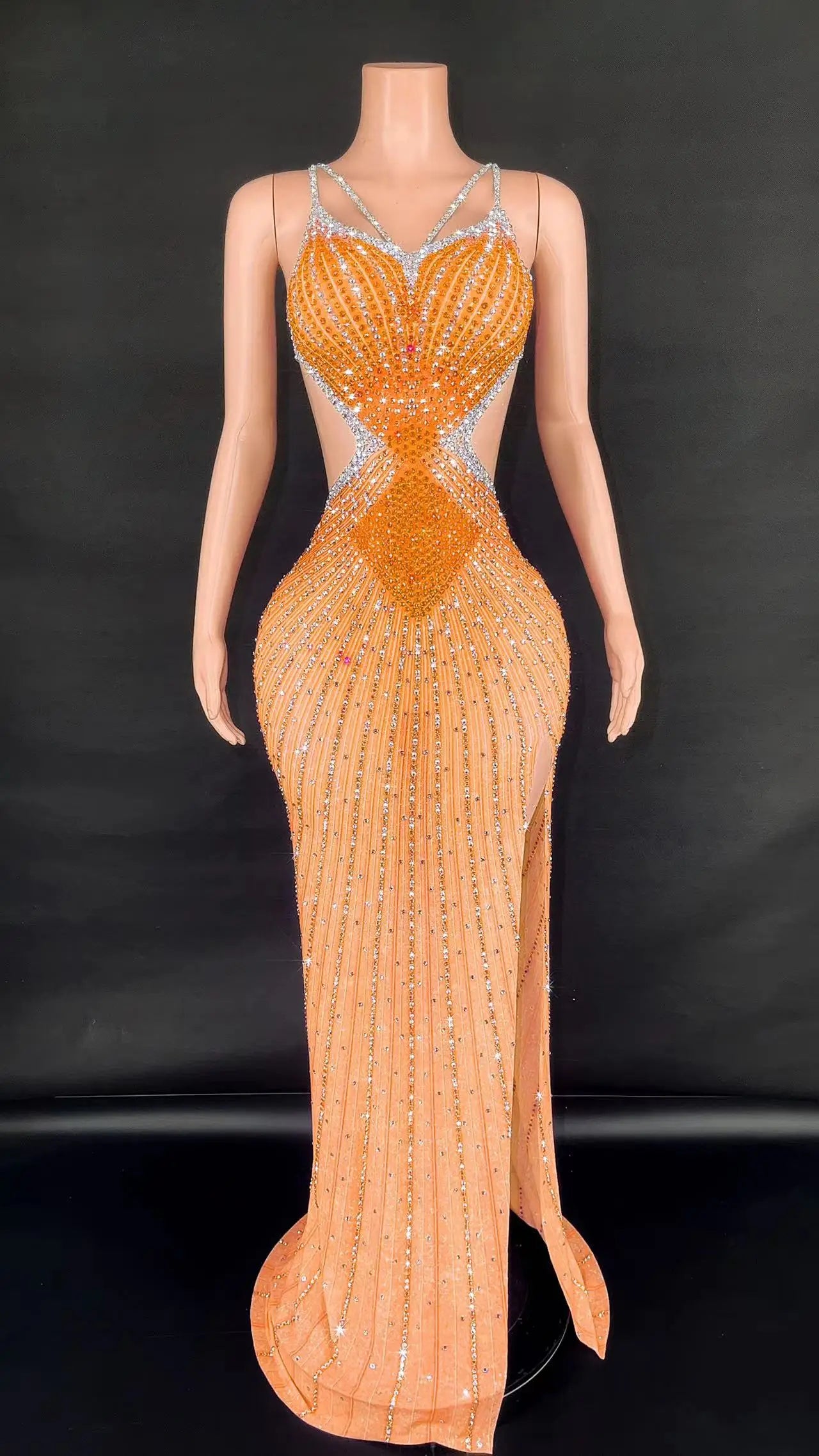 Rhinestone Sexy Dress - Bexlei - Image 14