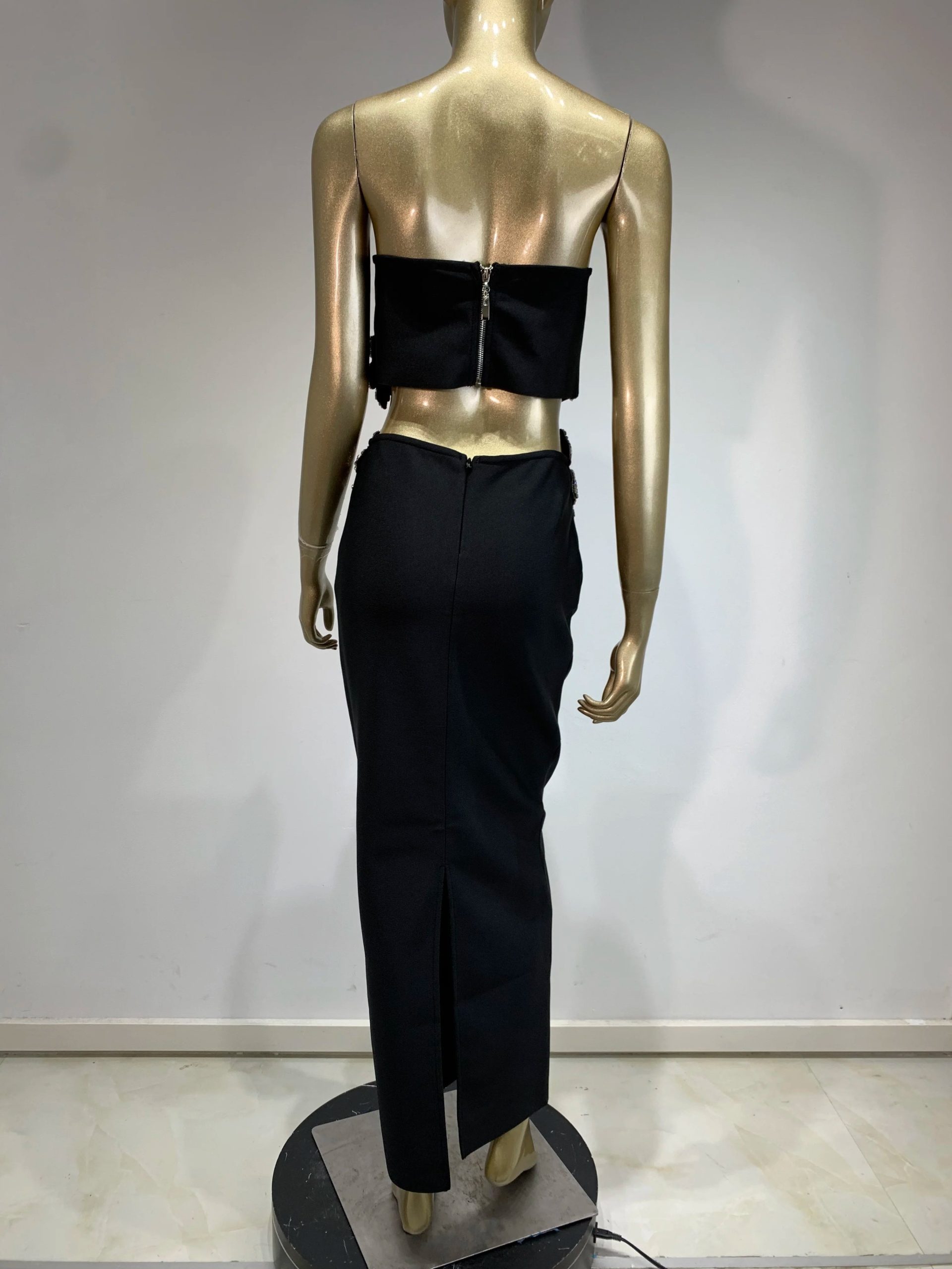 Diamond Flower Long Set - Lizza - Image 2