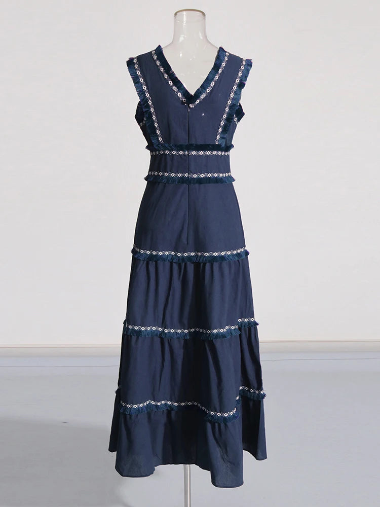 Tassel Layered Dress - Flynn - Image 5