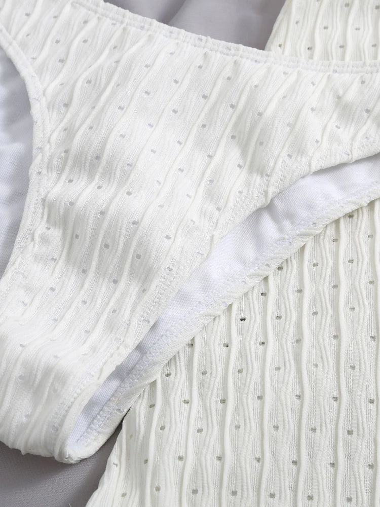 3 pc Set One Shoulder Bikini - Kiara - Image 4