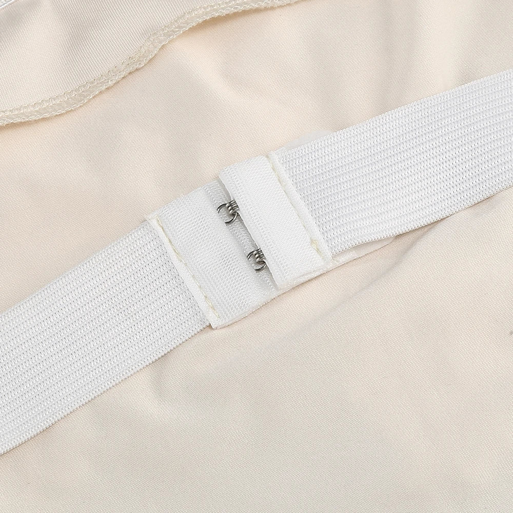 Strapless Embroidery Long Dress - Biana - Image 6