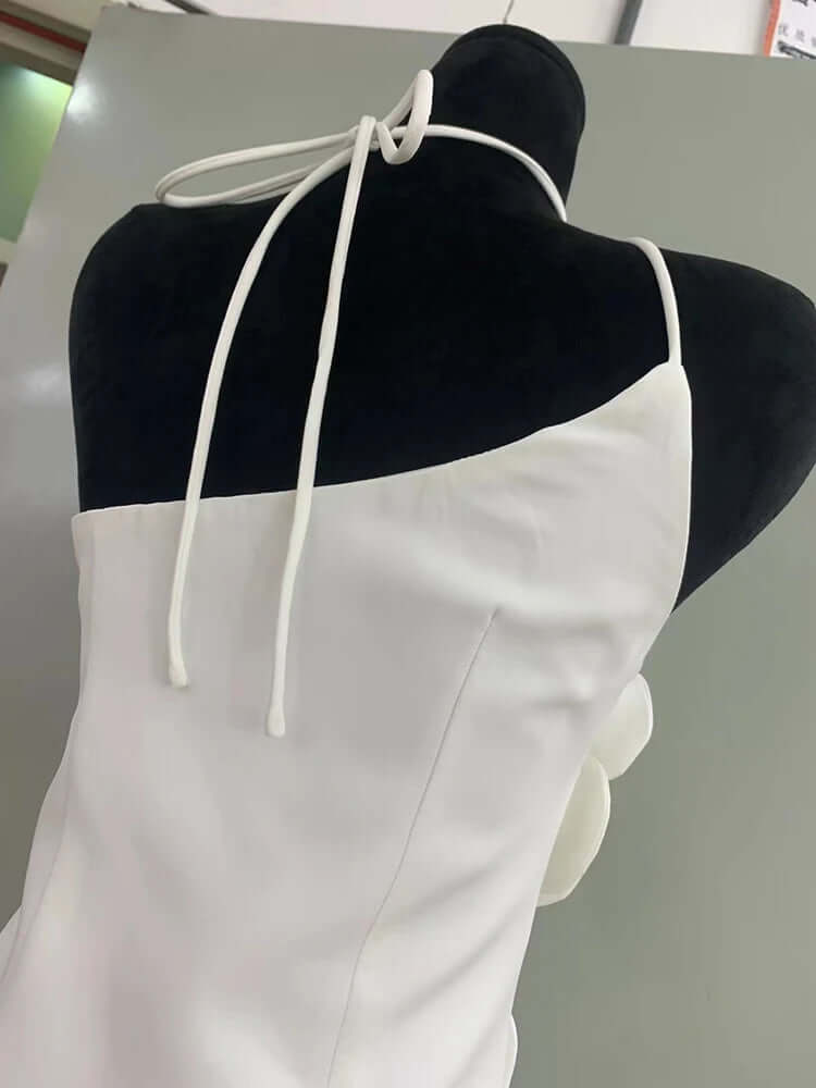 3D Flower Halter Dress - Gadot - Image 8