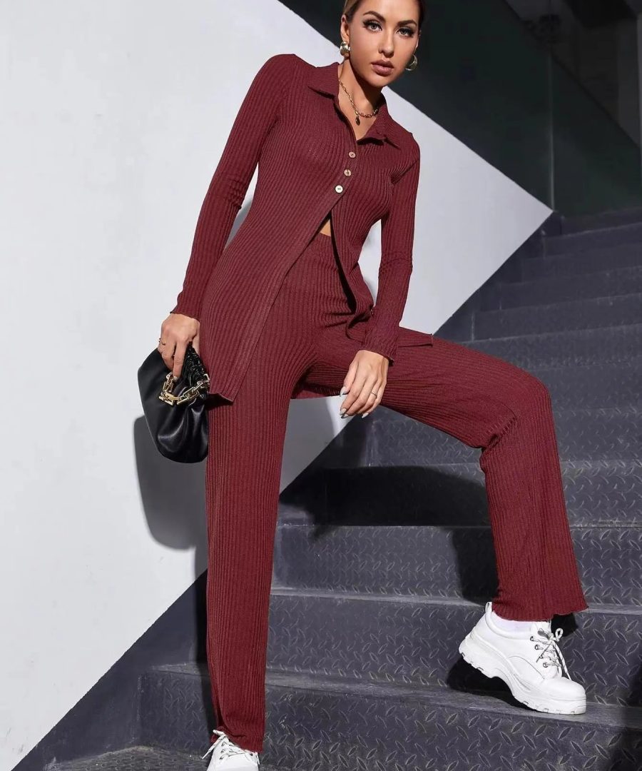 2 Pcs Knitted Sweater Set - Lara