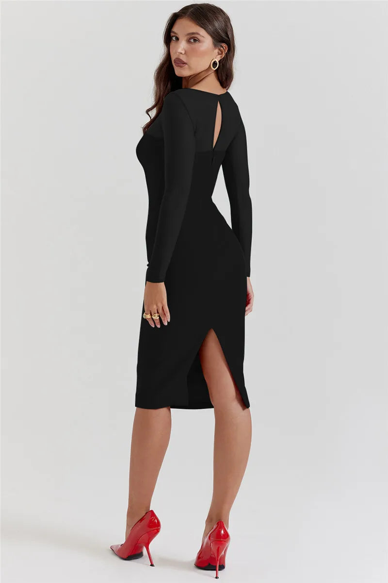 Elegant Strapless Sexy Dress - Lilla - Image 3