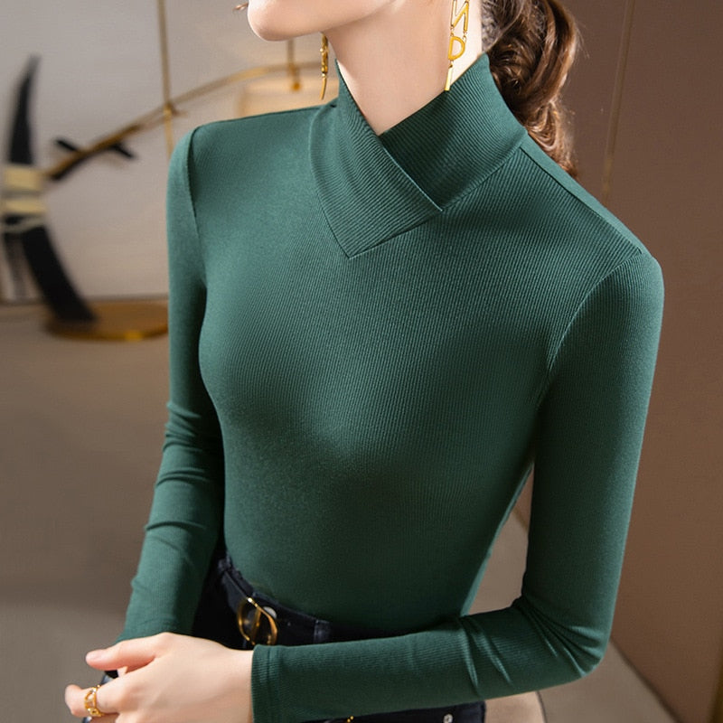 Stand-up Collar Top - Nubia - Image 17